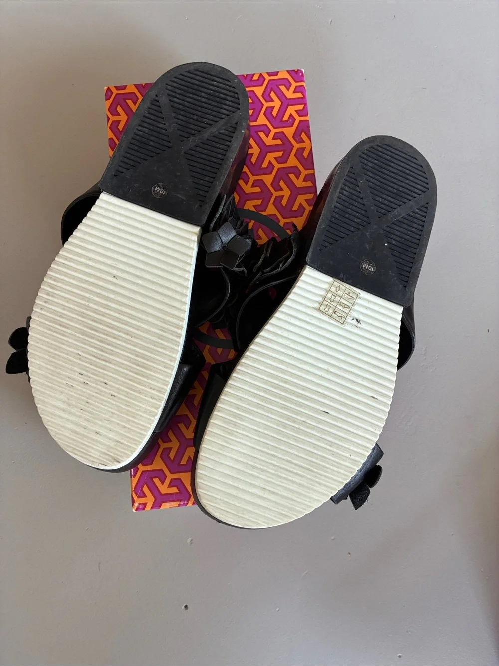 Tory Burch leather slide